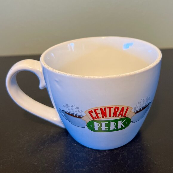 FRIENDS Central Perk TV Show Sitcom Logo Large Ceramic Coffee Soup Mug - Picture 7 of 9
